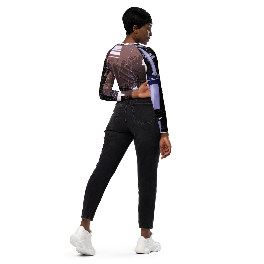 PERFECT NOW Recycled long-sleeve crop top